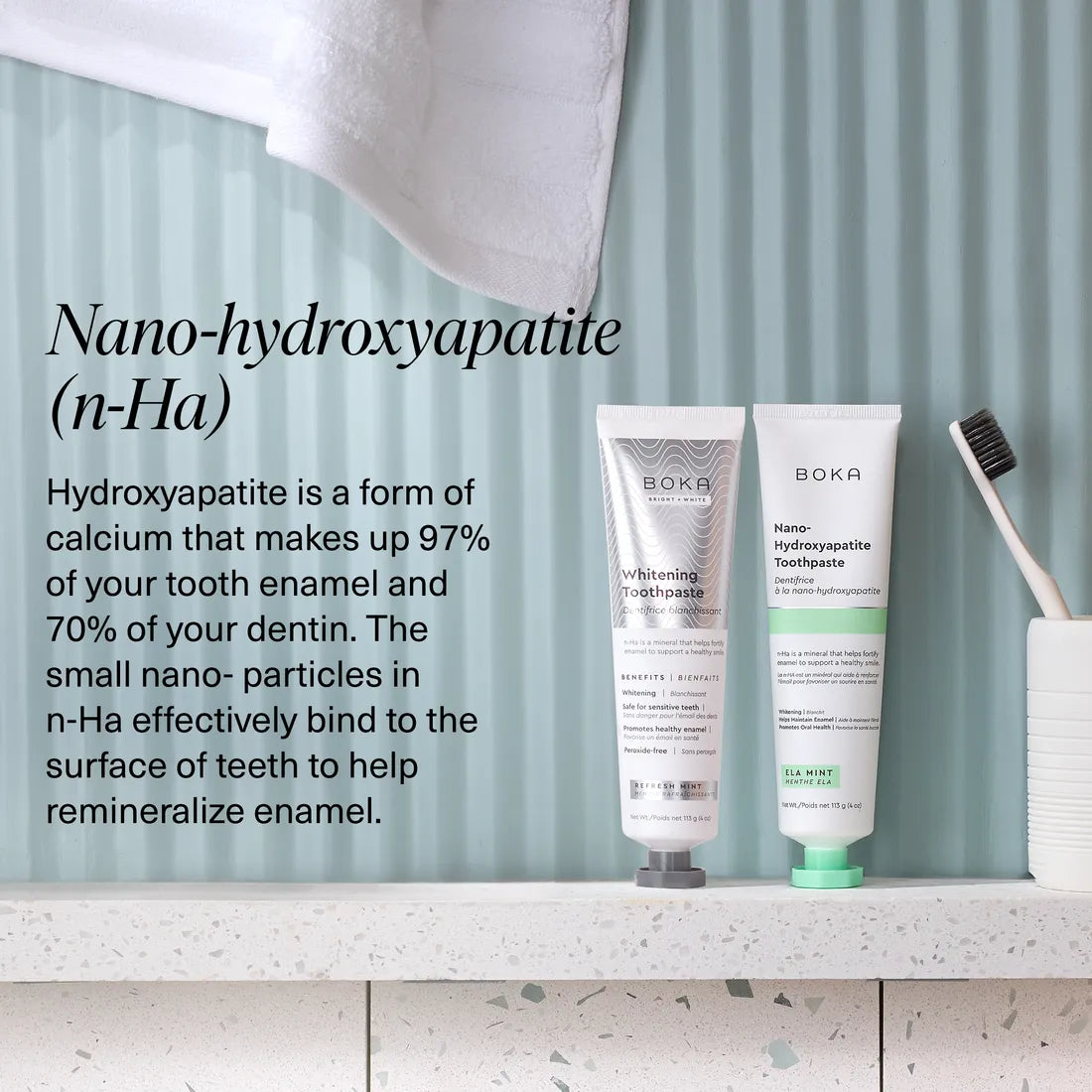 Refresh Mint Whitening n-Ha Toothpaste