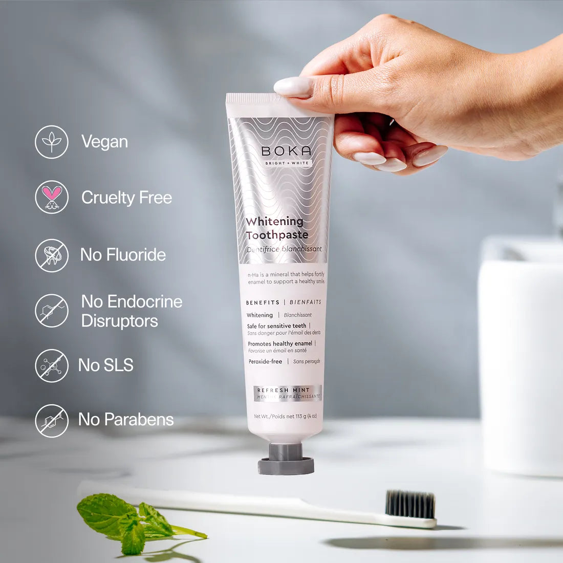 Refresh Mint Whitening n-Ha Toothpaste
