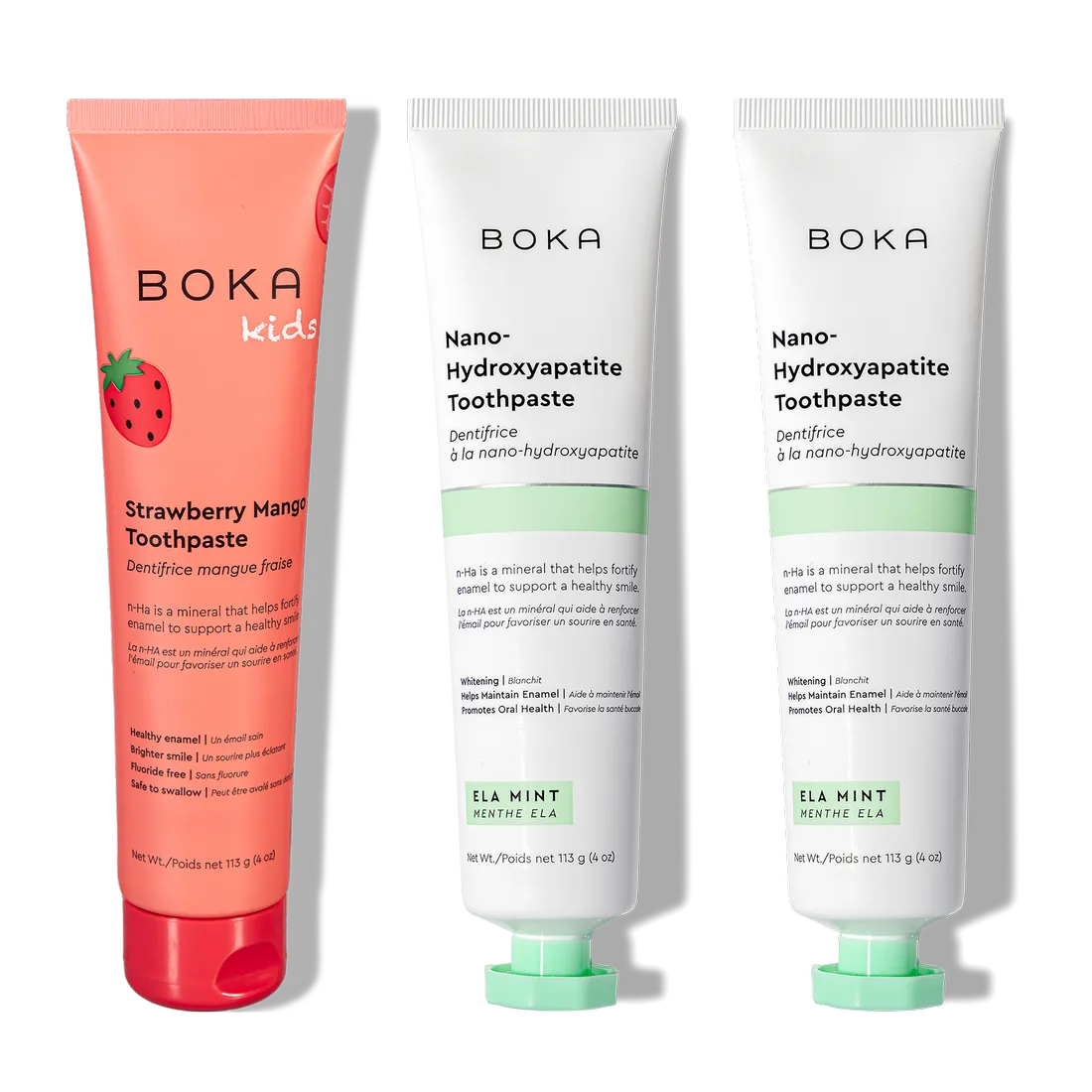 n-Ha Toothpaste Family 3 Pack