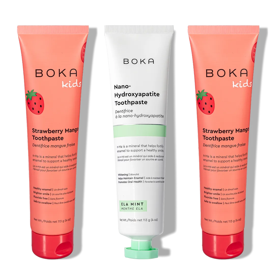n-Ha Toothpaste Family 3 Pack