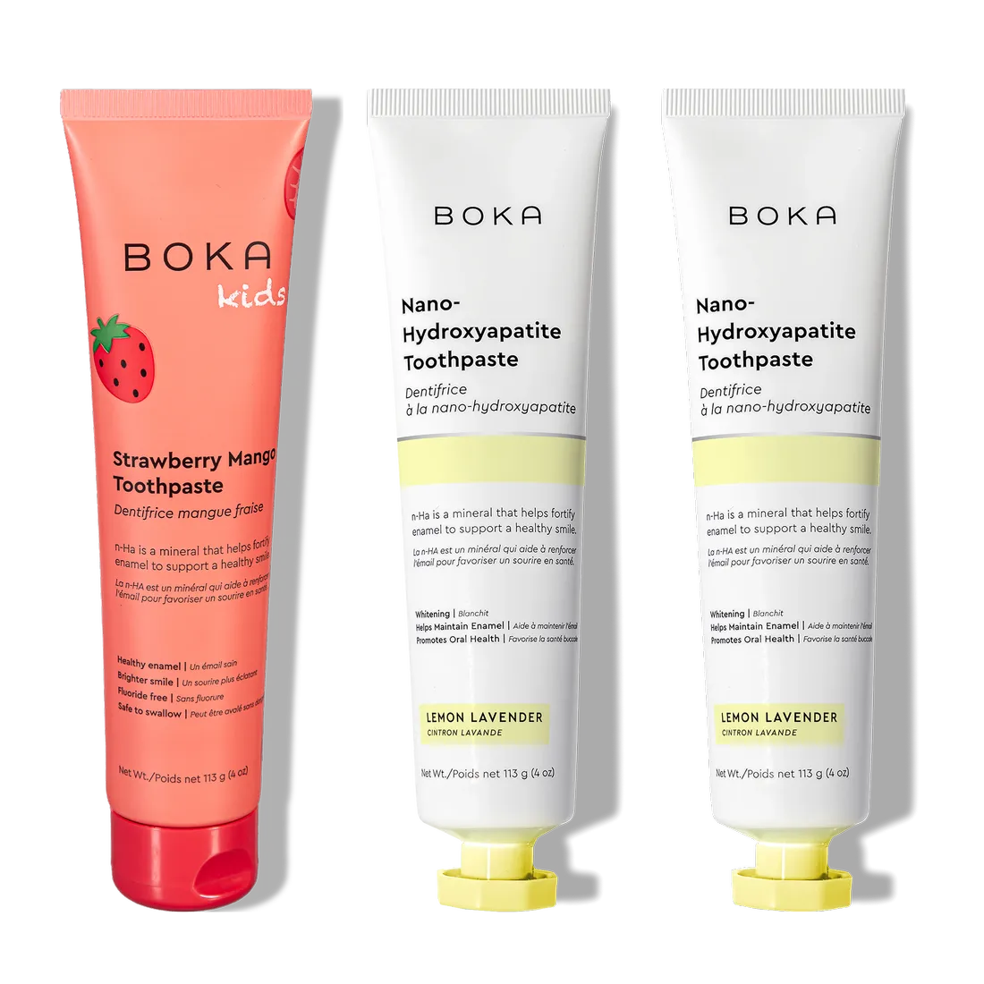 n-Ha Toothpaste Family 3 Pack