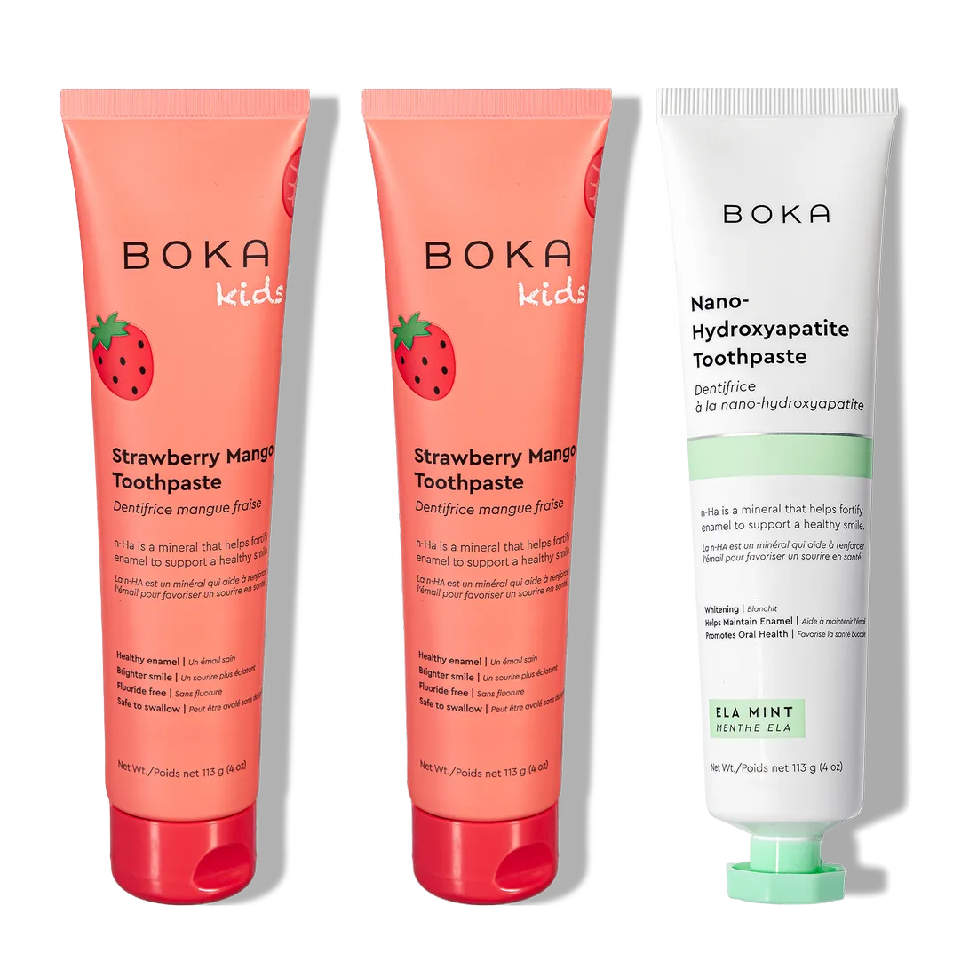 n-Ha Toothpaste Family 3 Pack