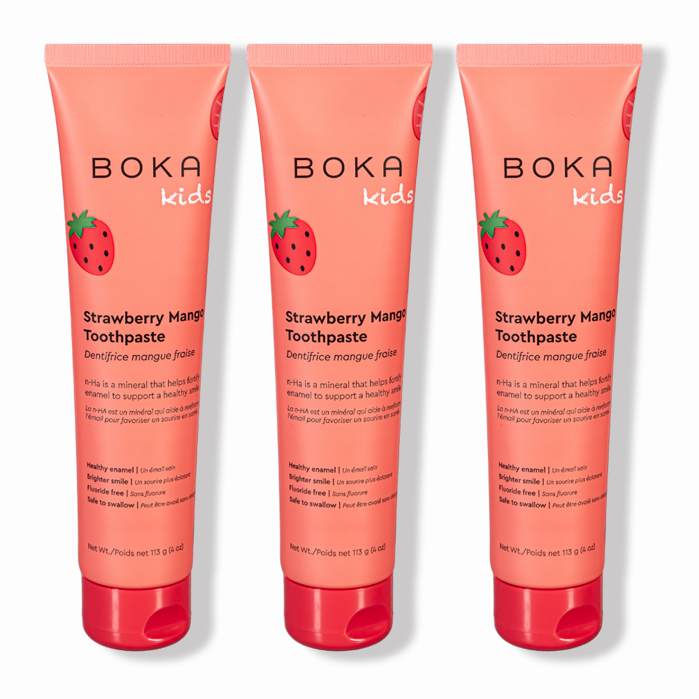 Buy Boka Strawberry Mango Flavored Toothpaste for Kids & Adults