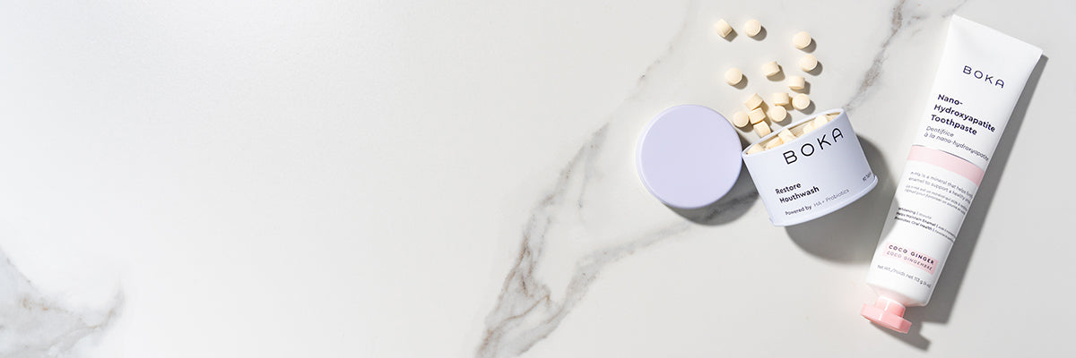 Restore Mouthwash, Coco Ginger Toothpaste