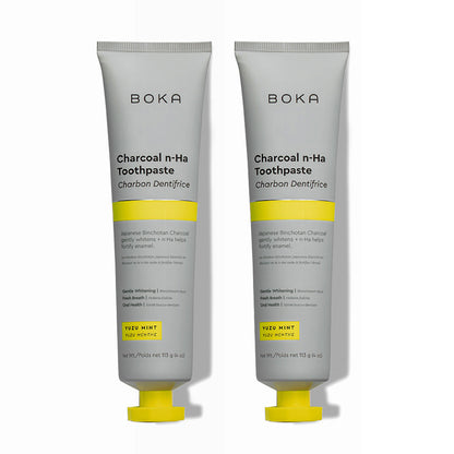 Charcoal Yuzu Mint Whitening n-Ha Toothpaste