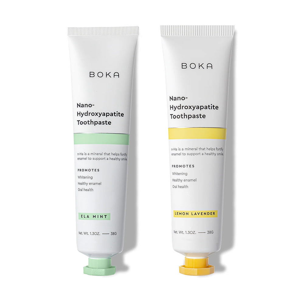 Travel Size Toothpaste for Sensitive Teeth, 2 Pack – Boka