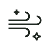 Decorative black symbol on a white background