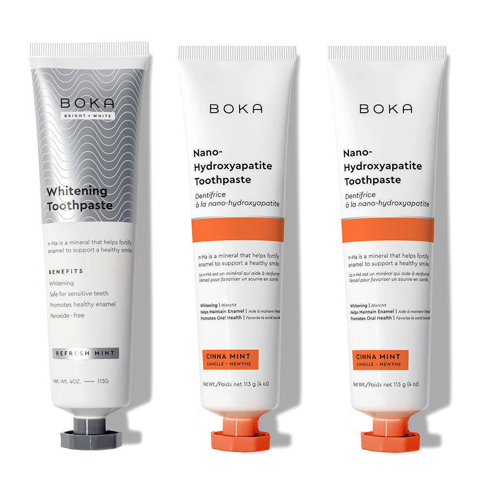 Nano (n-Ha) Toothpaste Whitening 3 Pack