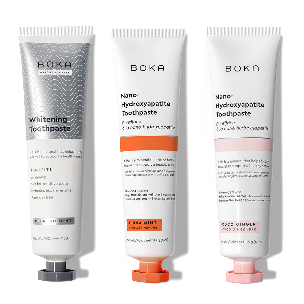 Nano (n-Ha) Toothpaste Whitening 3 Pack