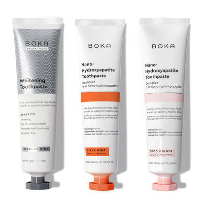 Nano (n-Ha) Toothpaste Whitening 3 Pack
