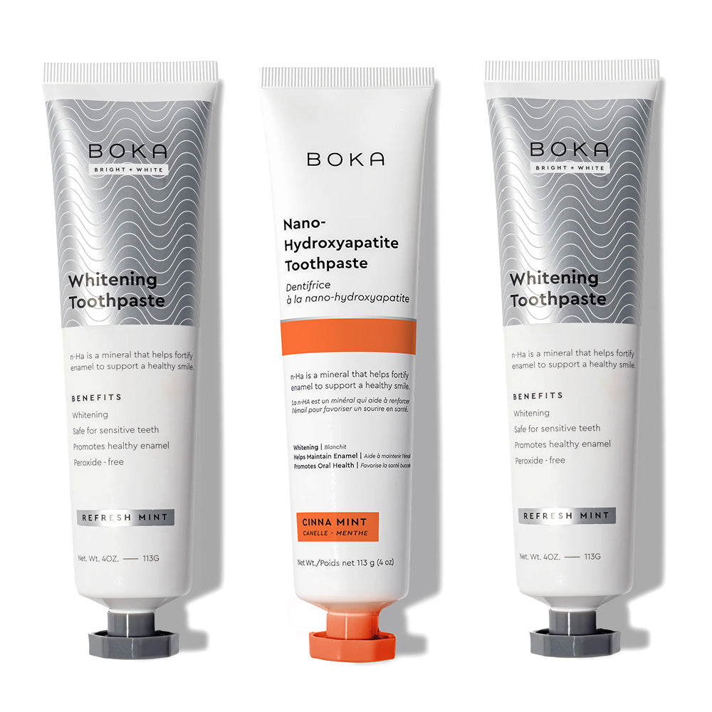 Nano (n-Ha) Toothpaste Whitening 3 Pack