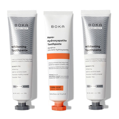 Nano (n-Ha) Toothpaste Whitening 3 Pack