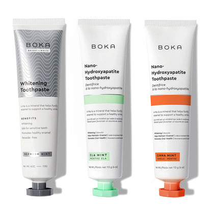 Nano (n-Ha) Toothpaste Whitening 3 Pack