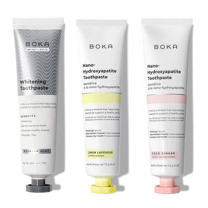 Nano (n-Ha) Toothpaste Whitening 3 Pack