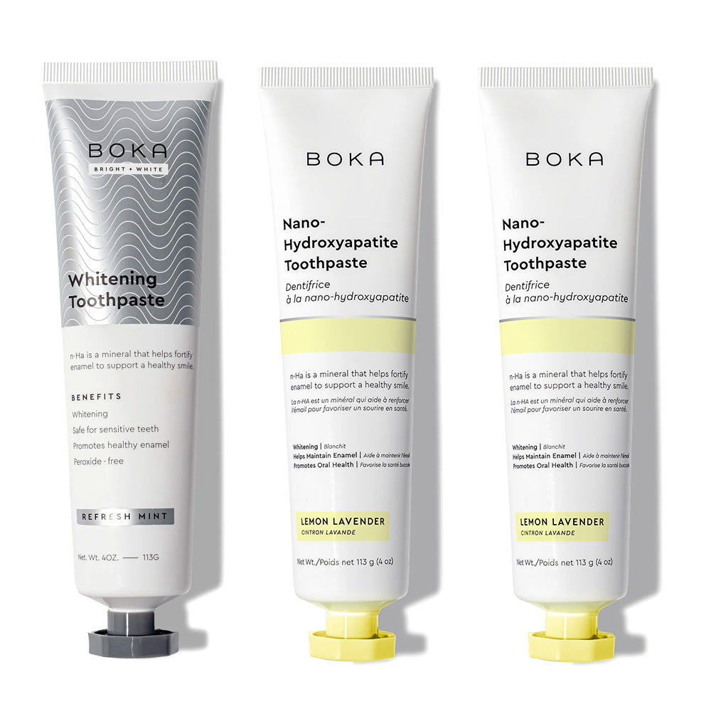 Nano (n-Ha) Toothpaste Whitening 3 Pack