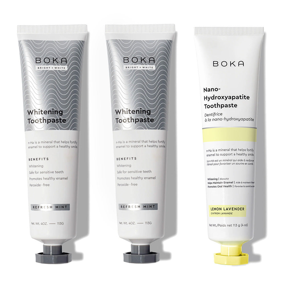 Nano (n-Ha) Toothpaste Whitening 3 Pack