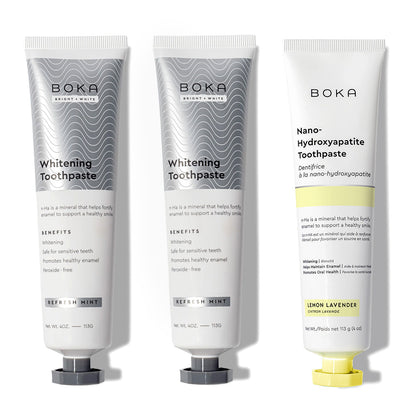 Nano (n-Ha) Toothpaste Whitening 3 Pack
