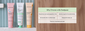 Nano (n-Ha) Toothpaste Family 3 Pack