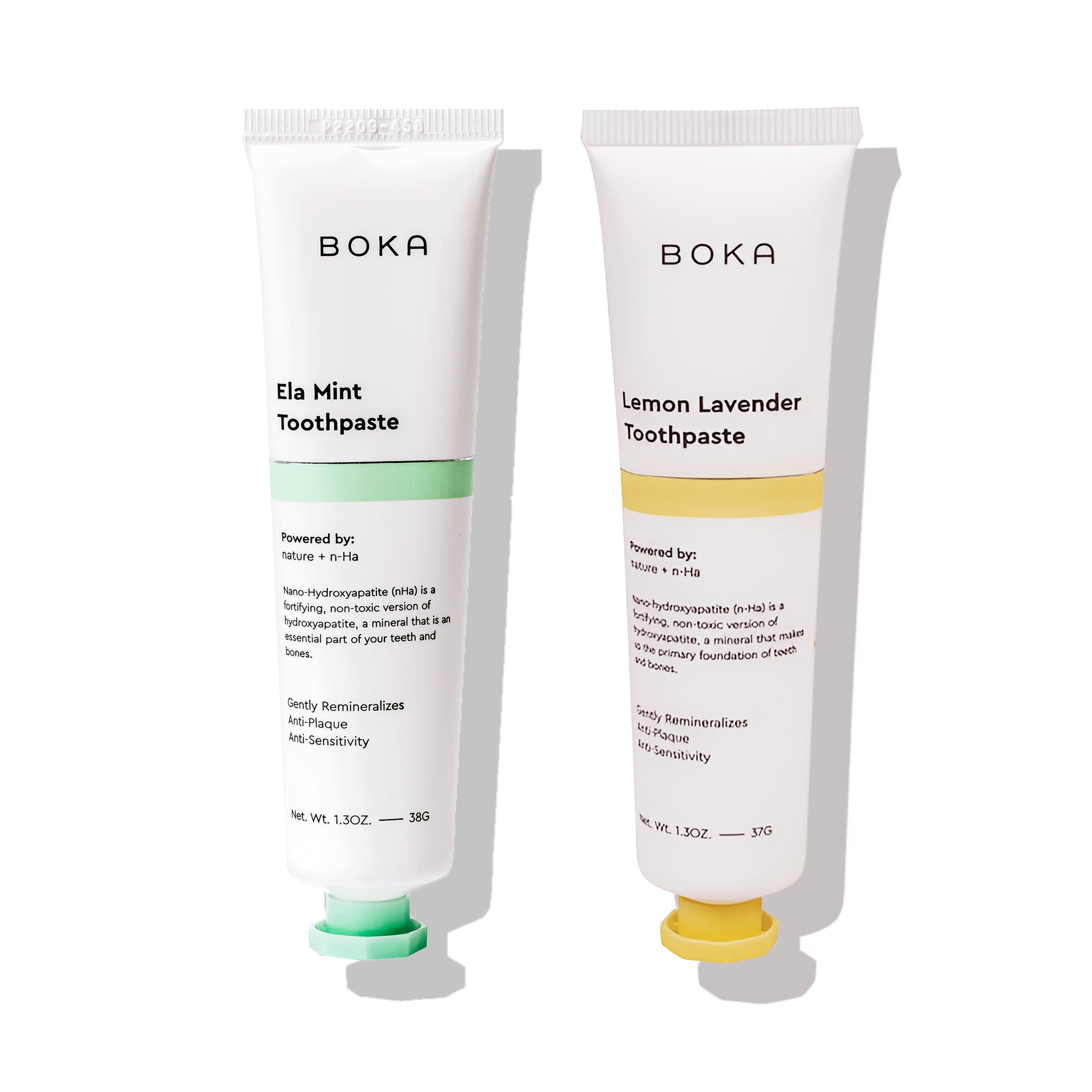Travel Size Toothpaste for Sensitive Teeth, 2 Pack – Boka